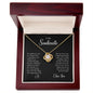 To My Soulmate | I Love You - Love Knot Necklace